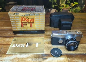 Olympus PEN FT With F Zuiko Auto-S 38mm f1.8 JAPAN Camera with Box - Picture 1 of 12