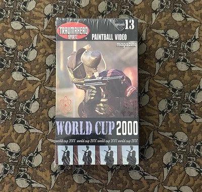 Cinta VHS Traumahead Sportz Copa Mundial 2000 Torneo de Paintball  Foto 1 de 2