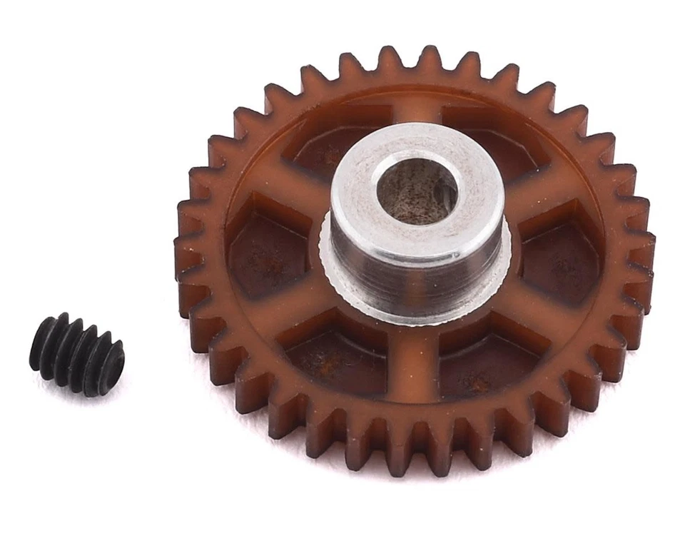 JKPG434 48P PLASTIC PINION GEAR (3.17MM BORE) (34T) - Image 1 of 1