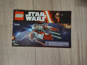 LEGO Star Wars 75135 Obi-Wan&rsquo;s Jedi Interceptor Instruction Manual Book Only