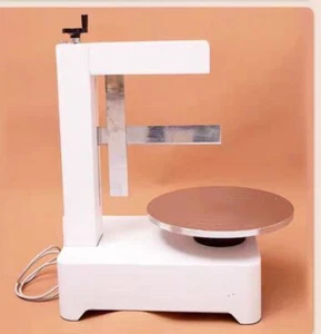 Automatic Birthday Cake Cream Coating Filling Machine 14 Inch Spreading  j - Picture 1 of 5