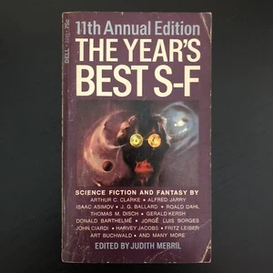 The Years Best S-F 11th Annual Edition 1967 First Dell Printing Vintage PB 2241 - Picture 1 of 10
