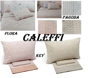OFFERTA LENZUOLA PURO COTONE STAMPE ASSORTITE LETTO SINGOLO CALEFFI - Foto 1 di 8