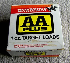 vintage 1970s WINCHESTER shotgun shell box AA PLUS 12 gauge target EMPTY retro - Picture 1 of 3
