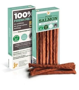 PURE MEAT DOG TREATS GRAIN AND GLUTEN FREE 100% PURE SALMON REWARD 3x50G - Picture 1 of 1