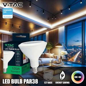 Lampadina LED PAR38 Attacco E27 12.8W 930 Lm Luce Bianca Naturale 4000K 21151 - Foto 1 di 7