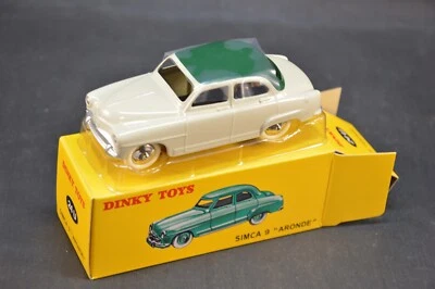 SIMCA 9 ARONDE 1/43 DINKY TOYS 24U MINIATURES DEAGOSTINI DIE CAST - Immagine 1 di 2