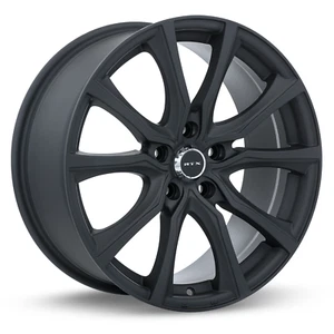 17 inch 17x7.5 RTX Contour Matte Black wheel rim 5x110 +38 - Picture 1 of 1
