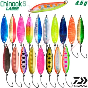 Daiwa Chinook S Laser 4.5 g 35 mm trout spoon various color - Picture 1 of 16