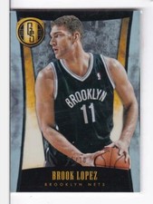 2013-14 Brook Lopez #/10 Panini Gold Standard Nets