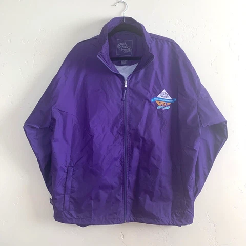 Breeders Cup 2021 World Championship Del Mar purple jacket official logo size XL Cover