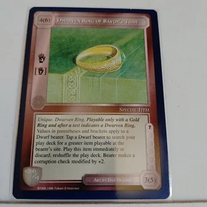 MECCG "UNLIMITED"--- DWARVEN RING of BAVOR'S TRIBE --- NM / MINT - Bild 1 von 1