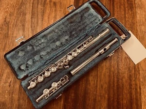 Japan Made YAMAHA FLUTE - YFL 31 w/STERLING HEAD - E mech - PERFEKT Repad - Picture 1 of 10
