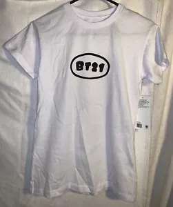 NEW BT21 Line Friends Minini White T-Shirt Size XS Official BTS Merch Tee NWT - Picture 1 of 4