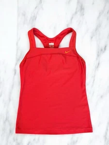 Nike Fit-Dry rotes Damen Racerback Tank Top - integrierter BH - Größe XS - Bild 1 von 3
