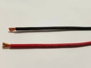 GXL AUTOMOTIVE PRIMARY WIRE 12 AWG HIGH TEMP GXL BLACK + RED 25 FT EA W PRINT - Picture 1 of 1
