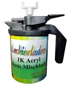1K base acrílica barniz mezcladora 1,0 L grupo 2 | barniz base BC tienda de pintura Basecoat Lac - Imagen 1 de 3