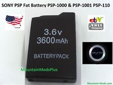 Rechargeable Replacement Battery 3600mAh Fits Sony FAT PSP-110 PSP-1001 PSP 1000