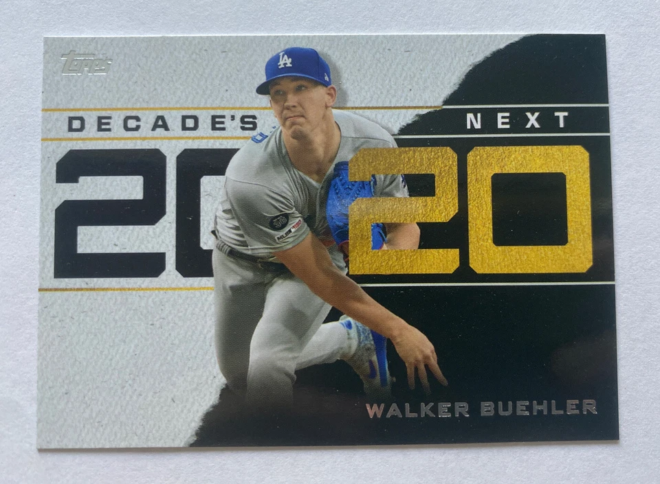 2020 Topps Series 1 WALKER BUEHLER Decade's Next Insert Dodgers #DN-17 - Image 1 of 1