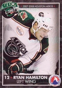 2007-08 Houston Aeros #7 Ryan Hamilton