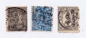 New Zealand 67a - 69 used set CV $44.50 FREE SHIPPING!! - Picture 1 of 1