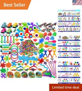 Colorful 200PCS Kids Party Favors - Perfect for Birthdays and Classroom Rewards - Picture 1 of 11