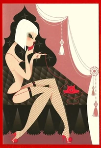 Valentine's Day Greeting Card Sexy Happy Be My Valentine Romantic Lingerie Love - Picture 1 of 4