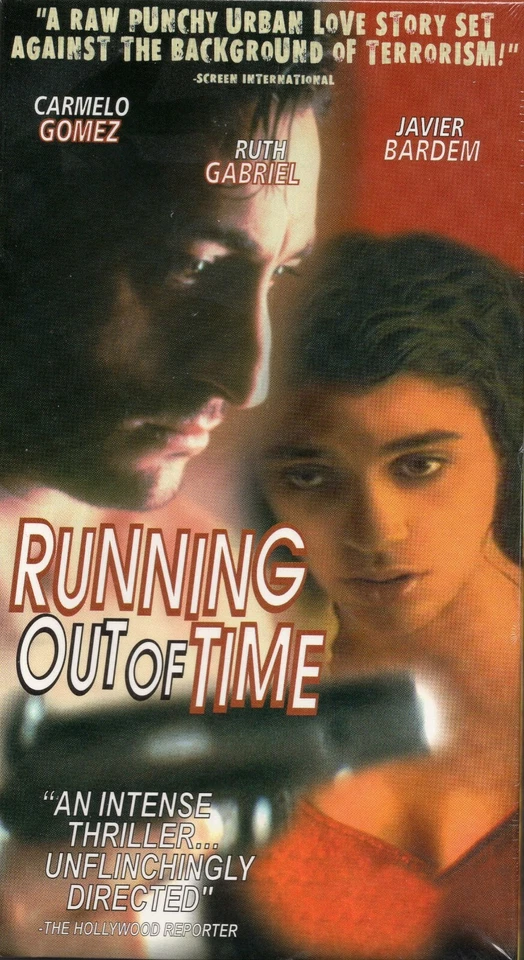 Running Out of Time (Brand New Factory Sealed VHS) Carmelo Gomez & Javier Bardem - Image 1 of 1