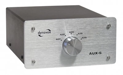 Dynavox AUX-S argento estensione/interruttore ingresso 5 ingressi: 1 uscita - Immagine 1 di 2