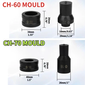 Macchina idraulica stampo 4-25 mm CH-60\CH-70 per stampi punzonatrice su e giù - Foto 1 di 7