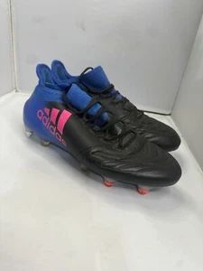 Adidas X 16.1 Cuero FG ELITE US 6.5 UK 6 Azul Negro Rosa - Imagen 1 de 9