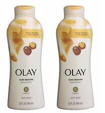 Olay Ultra Rich Moisture Body Wash with Shea Butter 22oz (2 Pack)