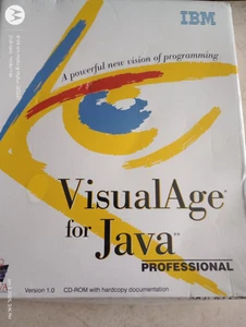 VINTAGE NEW SEALED VISUAL AGE FOR JAVA PROFESSIONAL VERSION 1.0 PC SOFTWARE - Picture 1 of 3