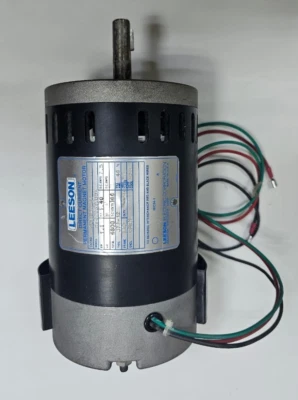 LEESON C42D340BΘA Permanent Magnet DC Motor | 7.5A | 4900 RPM | 180 DC - Photo 1/4