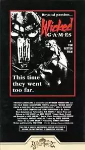 Wicked Games VHS tape Mystic Vault 1994 Tim Ritter Video Shop Horrror - Imagen 1 de 1