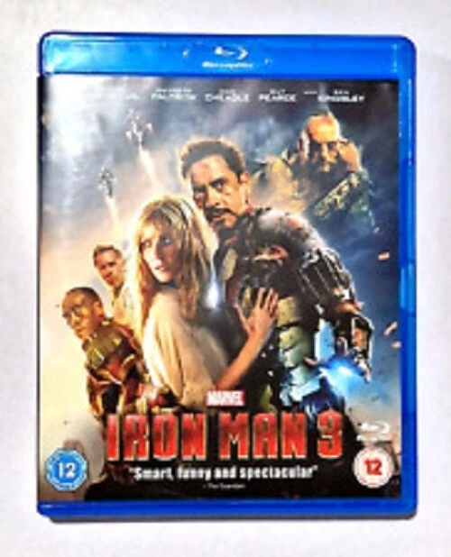 Iron Man 3 (Blu-ray, 2013) - Image 1 of 1