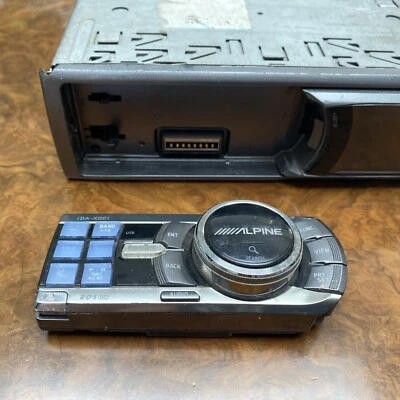 Rare Alpine IDA-X001 Radio Head Unit CD MP3 USB WORLDWIDE POSTAGE Via ebay GSP - Image 1 of 4