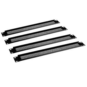 Vierer-Pack Penn Elcom R1286/1UVK Lochgestell Panel 1U - Bild 1 von 1
