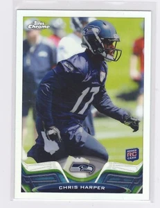 2013 Topps Chrome  Base -Refractors Parallel Not #'d - Chris Harper #10 - Rookie - Picture 1 of 2