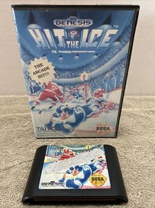Sega Genesis Hit The Ice No Manual w/ Case Tested Retro Arcade Game RARE - Picture 1 of 11