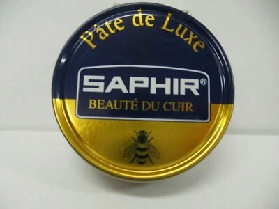 Saphir Shoe Polish Wax Pate De Luxe 50ml Made in France ALL COLORS - Image 1 of 2