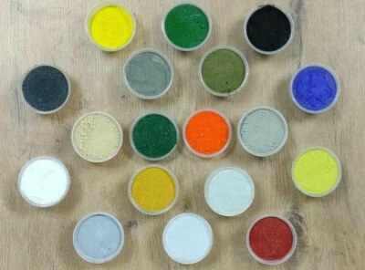 QUALITÄT FÜR PROFIS Pigment Pigmentpulver Farbpigmente Trockenfarbe Oxidfarbe Farbpulver (7,99 €/kg)