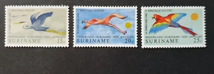 1971 SURINAME NETHERLANDS SET BIRDS 1ST SPECIAL FLIGHT SURINAME-ANTILLEN VF MNH - Picture 1 of 1