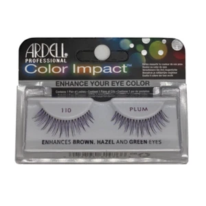 Ardell Professional Color Impact Lashes - 110 Plum - Picture 1 of 2