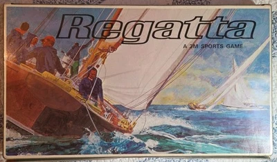 VTG Regatta 3M Sports Board Game Yacht Race Sailboat  1970 Complete Excellent - Image 1 of 4