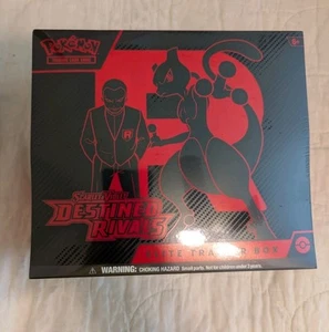 Pokémon Destinated Rivals Elite Trainer Box ETB Pokemon TCG quantità spedizione veloce pronta - Foto 1 di 6