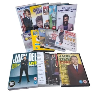 Stand Up Comedy Bundle of 15 DVD's Flanagan Evans Bishop Dee Francis Howard - Imagen 1 de 19