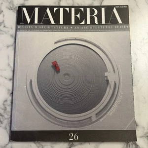 Materia Magazine No 36 2001 Wood Architecture Review Paolo Portoghesi Italy VTG - Picture 1 of 6