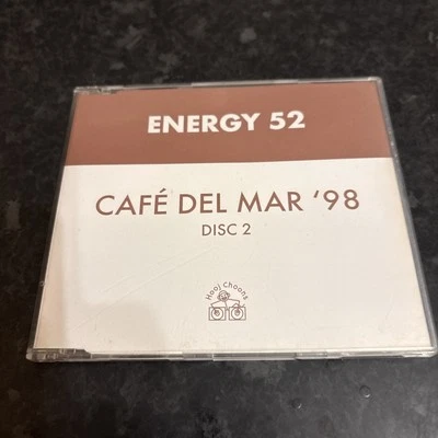 Energy 52 - Cafe Del Mar '98 Disc 2 - 3 Track CD Single 1998 Hooj Choons  Foto 1 de 3