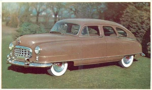 1950s Nash Airflyte transportation advertising Postcard 25-10584 - Picture 1 of 2